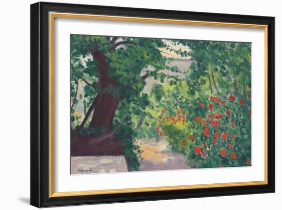 Géraniums l'Été-Albert Marquet-Framed Giclee Print