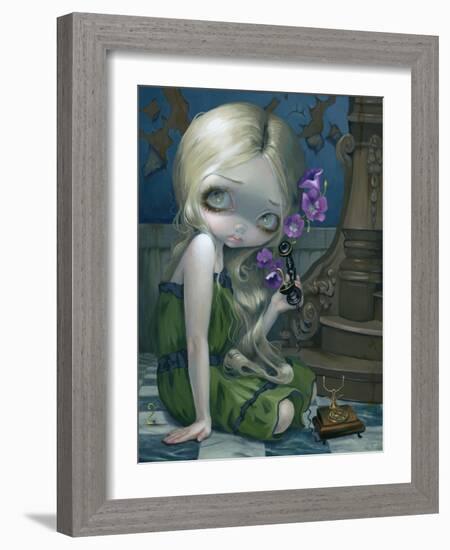 Geraniums-Jasmine Becket-Griffith-Framed Art Print