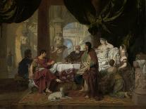 Nymphs and Bacchantes Paying Homage at the Temple of Flora (Oil on Canvas)-Gerard De Lairesse-Giclee Print