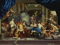 The Marriage Feast of Peleus and Thetis-Gerard De Lairesse-Framed Giclee Print