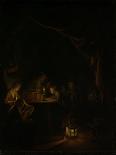 A Poulterer's Shop-Gerard Dou-Premier Image Canvas