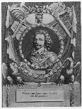 Portrait of the Lutenist and Composer Charles Mouton (C. 1626-171), Ca. 1695-Gerard Edelinck-Giclee Print