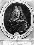 Portrait of Nicolas Malebranche (1638-1715), French philosopher-Gerard Edelinck-Framed Giclee Print