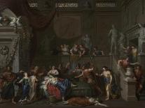 The Death of Cleopatra, c.1700-10-Gerard Hoet-Framed Giclee Print