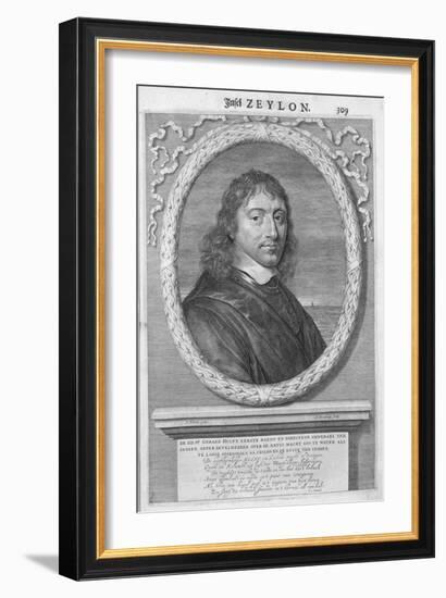 Gerard Hulft, First Director General of the Dutch East Indies (Engraving)-Dutch-Framed Giclee Print
