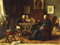 The Game of Chess-Gerard Portielje-Premier Image Canvas