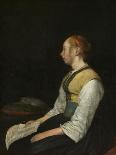 The Music Lesson, c.1670-Gerard ter Borch or Terborch-Giclee Print