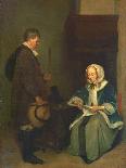 Gesang und Lautenspiel-Gerard ter Borch-Giclee Print