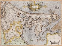 Double Hemisphere World Map, 1587-Gerardus Mercator-Framed Giclee Print