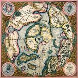 Septentrionalium Terrarum Descriptio, Map of the Arctic, 1595-Gerardus Mercator-Giclee Print