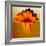 Gerbera Flower Melting, Digital Manipulation-Winfred Evers-Framed Photographic Print