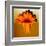 Gerbera Flower Melting, Digital Manipulation-Winfred Evers-Framed Premium Photographic Print