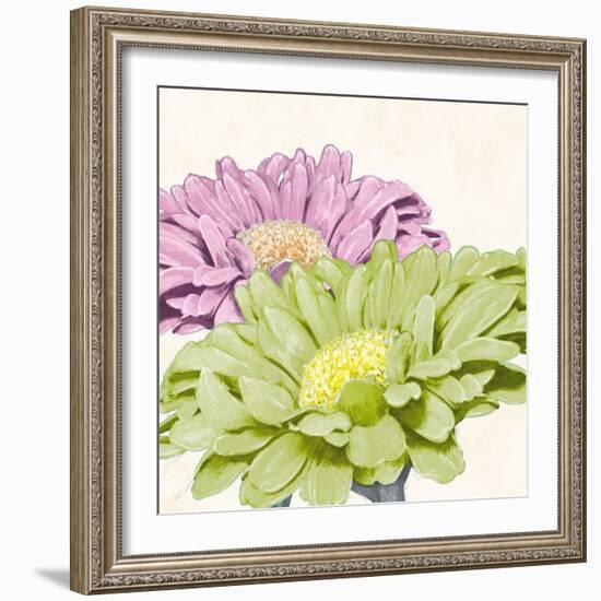 Gerbera Glory I-Linda Wood-Framed Giclee Print