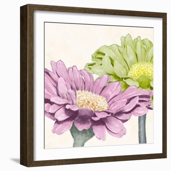 Gerbera Glory II-Linda Wood-Framed Giclee Print