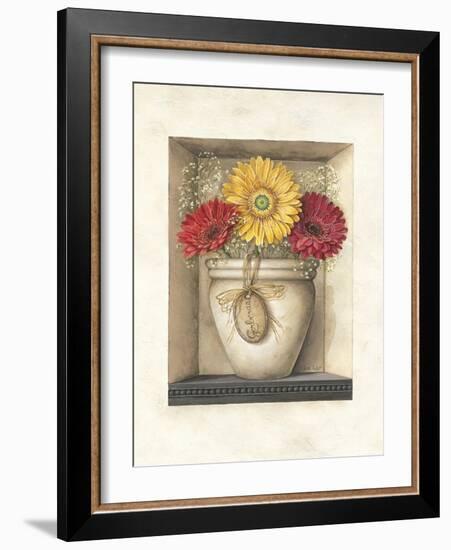 Gerberas-Lisa Audit-Framed Giclee Print