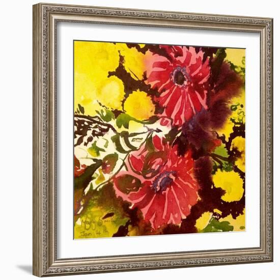 Gerberas-Mary Smith-Framed Giclee Print