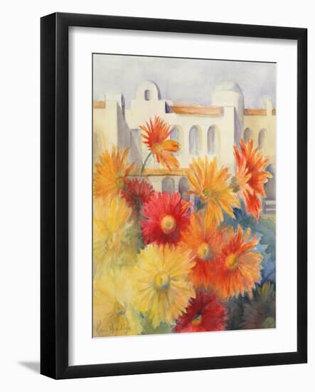 Gerberas-Karen Armitage-Framed Giclee Print