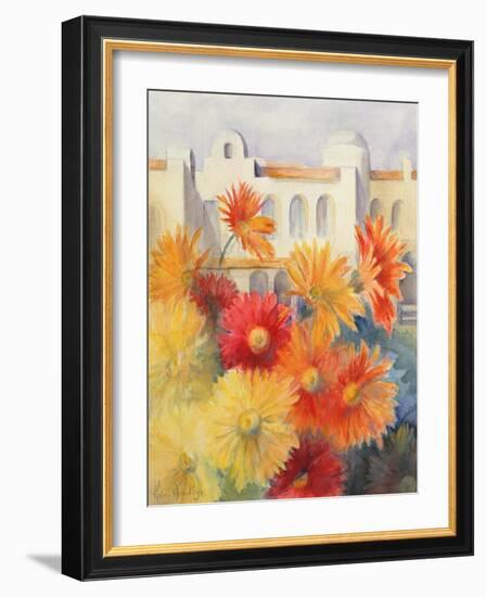 Gerberas-Karen Armitage-Framed Giclee Print