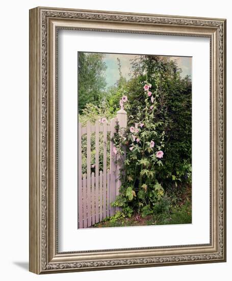 Gerberoy Gate-Dawne Polis-Framed Art Print