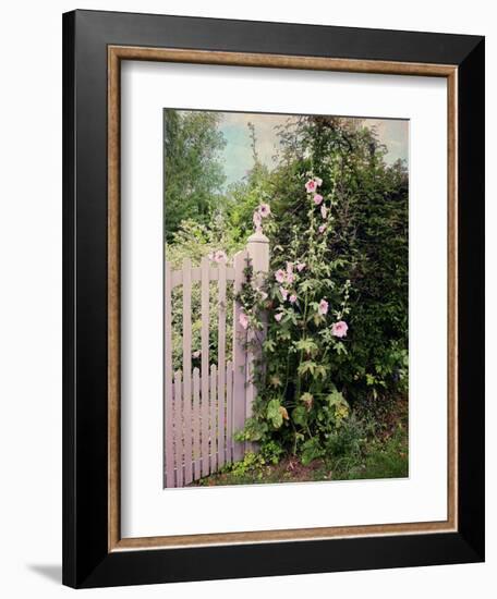 Gerberoy Gate-Dawne Polis-Framed Art Print