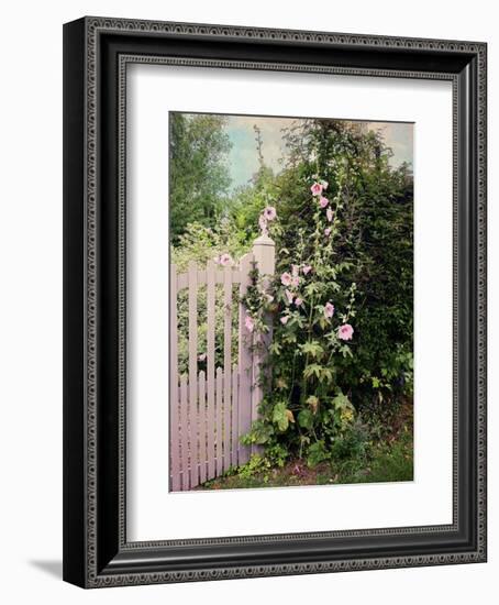 Gerberoy Gate-Dawne Polis-Framed Art Print