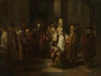Christ with the Adulterous Woman-Gerbrand Van Den Eeckhout-Art Print