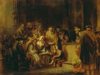 Jesus Christ, at Age Twelve, Among the Scribes in the Temple-Gerbrand Van Den Eeckhout-Giclee Print