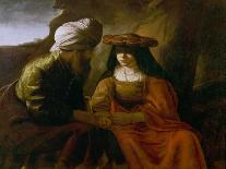 Christ with the Adulterous Woman-Gerbrand Van Den Eeckhout-Art Print