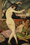 Lady in Underwear, 1917 (W/C)-Gerda Marie Frederike Wegener-Giclee Print