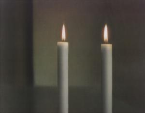 Two Candles by Gerhard Richter