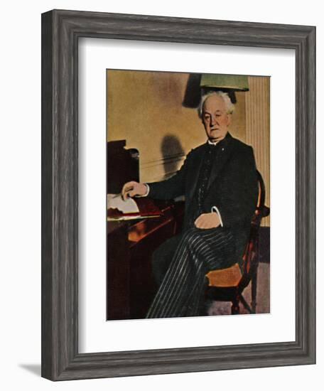 'Gerhart Hauptmann - Geb. 1862', 1934-Unknown-Framed Giclee Print