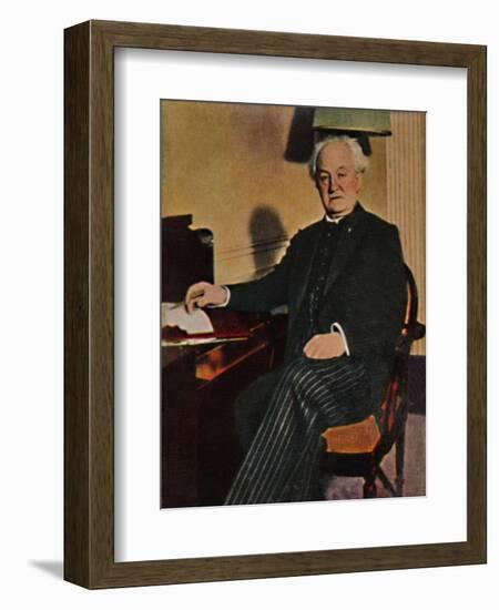 'Gerhart Hauptmann - Geb. 1862', 1934-Unknown-Framed Giclee Print