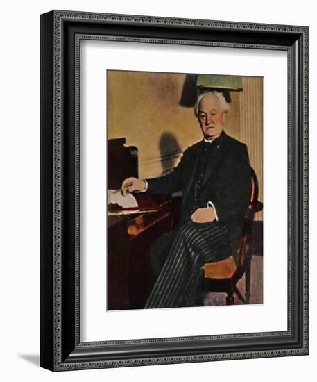 'Gerhart Hauptmann - Geb. 1862', 1934-Unknown-Framed Giclee Print