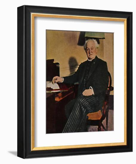 'Gerhart Hauptmann - Geb. 1862', 1934-Unknown-Framed Giclee Print