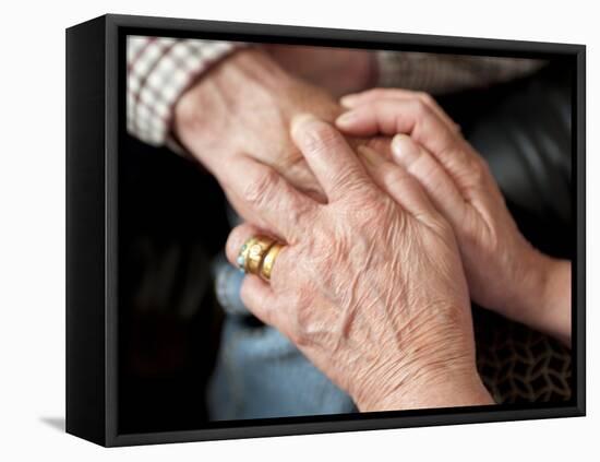 Geriatric Care-Science Photo Library-Framed Premier Image Canvas