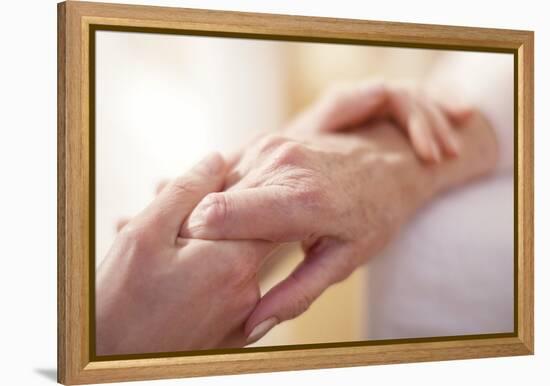 Geriatric Care-Science Photo Library-Framed Premier Image Canvas