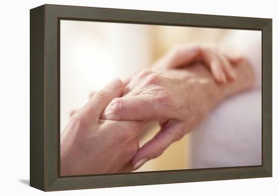 Geriatric Care-Science Photo Library-Framed Premier Image Canvas
