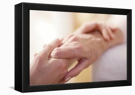 Geriatric Care-Science Photo Library-Framed Premier Image Canvas