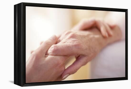 Geriatric Care-Science Photo Library-Framed Premier Image Canvas