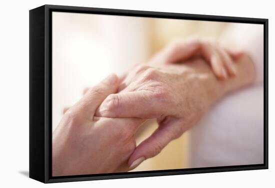 Geriatric Care-Science Photo Library-Framed Premier Image Canvas