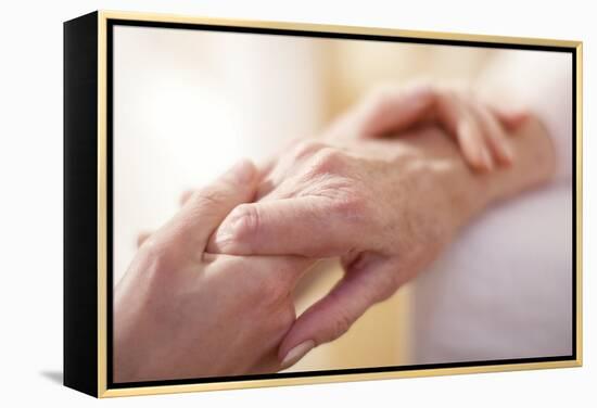 Geriatric Care-Science Photo Library-Framed Premier Image Canvas