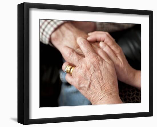 Geriatric Care-Science Photo Library-Framed Photographic Print