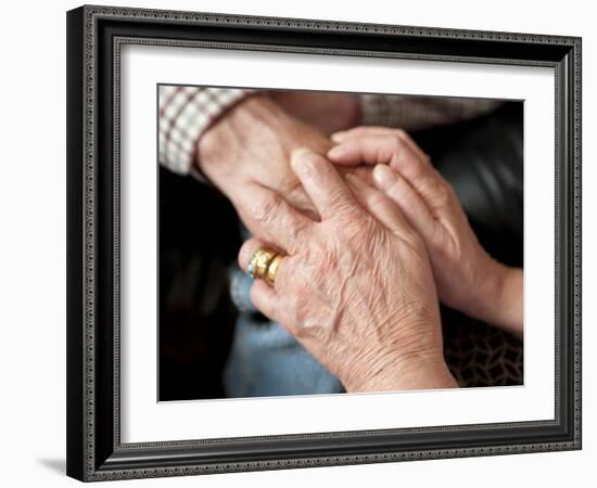 Geriatric Care-Science Photo Library-Framed Photographic Print