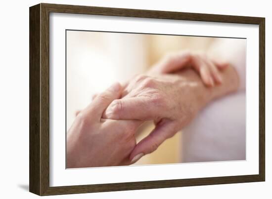 Geriatric Care-Science Photo Library-Framed Photographic Print