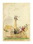 Civic festival of the Nuremberg Schembartlauf - Castle-German 16th Century-Art Print