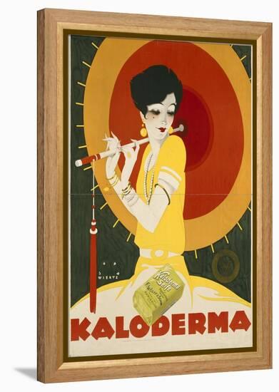German Advertisement for 'Kaloderma' Soap, Printed by F. Wolff and Sohn, Karlsruhe, 1927-Jupp Wiertz-Framed Premier Image Canvas