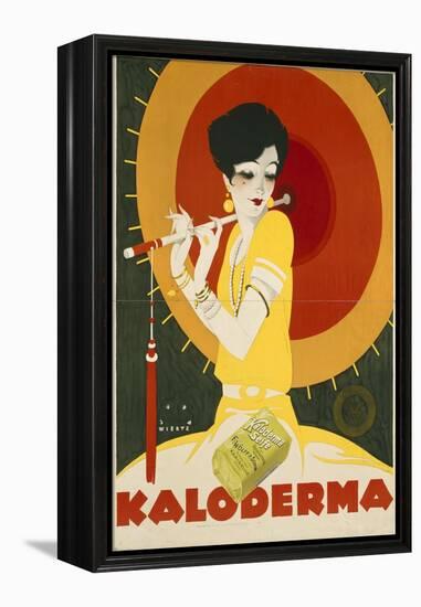 German Advertisement for 'Kaloderma' Soap, Printed by F. Wolff and Sohn, Karlsruhe, 1927-Jupp Wiertz-Framed Premier Image Canvas