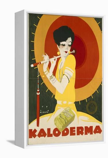 German Advertisement for 'Kaloderma' Soap, Printed by F. Wolff and Sohn, Karlsruhe, 1927-Jupp Wiertz-Framed Premier Image Canvas