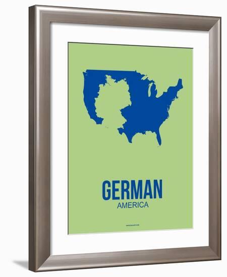 German America Poster 1-NaxArt-Framed Art Print