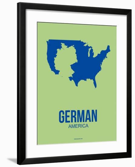 German America Poster 1-NaxArt-Framed Art Print